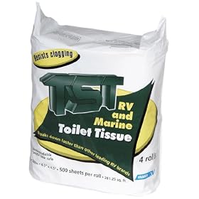 Camco Mfg 40276 Marine 1-Ply Soft-Touch Toilet Tissue