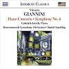 Giannini: Piano Concerto; Symphony No. 4