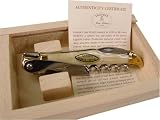 Laguiole Wine Waiter Corkscrew As Used By Professionals in Gift Box French Imported Guaranteed Authentic
