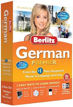 Berlitz Learn German Premier (PC/Mac) (6 CD Set - Windows & Macintosh)