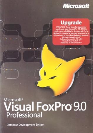 Microsoft  Up MS VFoxPro Pro vx9 EN CD W32