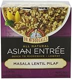 Dr. McDougall's Right Foods Asian Entree, Masala Lentil Pilaf, 2.6-Ounce Packages (Pack of 6)