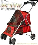 Skyline Foldable 4-Wheel Pet Stroller