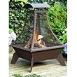 Feuerstelle BBQ Feuerkorb 92x62,5x62,5cm