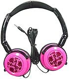 Aroc Electronics SBP-3800 Digital Stereo Headphones, Pink