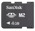 SanDisk M2 micro 4 GB + PocketCard -Speicherberechnung-