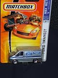 Matchbox 2007 #37 Ford Transit Van Genuine Ford Parts Variant Silver Van