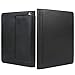Evecase Lenovo Yoga Tablet 2 8 inch Case, SlimBook Leather Folio Case Cover w/ Stand Cut-outs for Lenovo Yoga Tablet 2 (8'') with Android Version (830, 59426328) / Windows Version Tablet (59433026) - Black