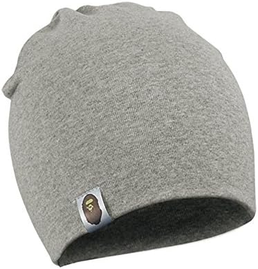 Unisex Cotten Baby Beanie for Infant Cute Boy and Girl Hat ES Global (Grey)