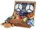 Outdoor Living : Casual Picnic Basket for Four with Vigna Plates