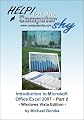 Introduction to Microsoft Office Excel 2007 - Part 2