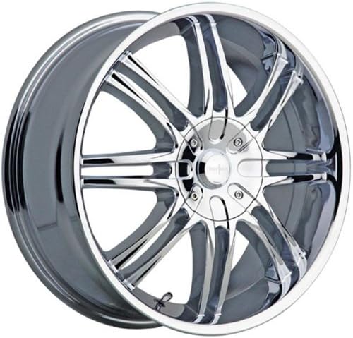 Devno Inizio 17 Chrome Wheel / Rim 4x100 &amp; 4x4.5 with a 35mm Offset and a 73 Hub Bore. Partnumber 823775810+35C