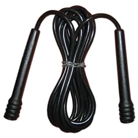 DUO Muay Thai Kickboxing Boxing Speed Skipping Rope BLACK