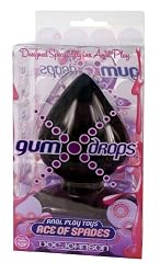 Doc Johnson Gum Drops Ace Of Spades, Charcoal