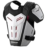 EVS イーブイエス　Revo 5 Protector オフロード プロテクター　ホワイト/ブラック　大人用ワンサイズ