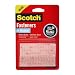 Scotch(R) All-Weather Fasteners, 2 Sets of 1 Inch x 3 Inches, Strips, Clear (RFD7090)