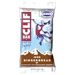Clif Bar Energy Bar, Iced Gingerbread, 2.4-Ounce Bars, (Pack of 12)