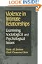 Violence in Intimate Relationships: Examining Sociological and Psychological Issues