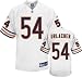 Brian Urlacher #54 Chicago Bears Authentic NFL Player Jersey by Reebok (White Color)