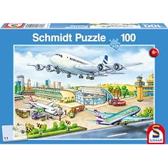 Schmidt Spiele 55524 - Auf dem Flughafen, 100 teile