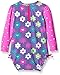 Hatley Girls' Flower Hearts Baby Rash Guard