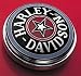 Harley Davidson Cloisonne Fuel Cap Medallion RED 99537-96 Harley Davidson Cloisonne Fuel Cap Medallion RED 99537-96