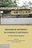 Research methods in conflict settings : a view from below