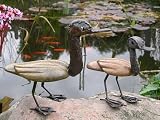 Eigenschaften Tiefes Kunsthandwerk GbR  / Enten Figur Set hellbraun afrikanische Kunst