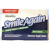 Smile Again Denture Cleaner, Mint Flavor, 7g (22 Pack)