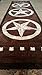 Texas Lone Star Runner Area Rug Dark Brown Beige Black Design 5457 (2 Feet X 7 Feet 3 Inch )