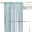 Sheer Window Panel Rocky - River (52 x 95")
