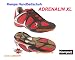 Sports : Kempa Handballschuh STRIDE, schwarz/rot