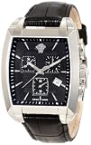 Versace Men’s WLC99D008 S009 Character Tonneau Black Dial Chronograph Watch