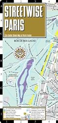 Streetwise Paris Map - Laminated City Center Street Map of Paris, France