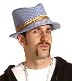 Slick Player Pimp Hat in Blue