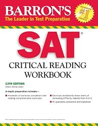 Barron's SAT Critical Reading Workbook (Critical Reading Workbook for the Sat)