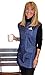 TidyTop Stylish Clothing Protector, BLUES, Adult Bib, 18