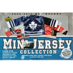 2006/07 Upper Deck Mini Jersey Collection Hockey Hobby Box