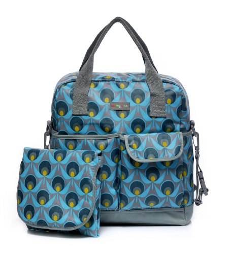 babymule charcoal baby changing bag
