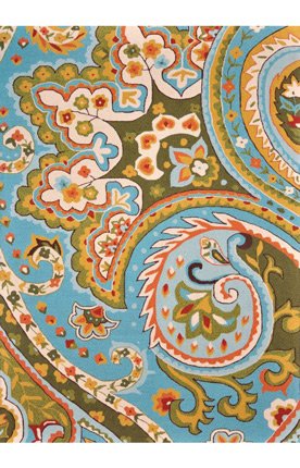 Loloi Francesca Blue/Green Polyester, FC-09