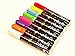 Chalk Markers Liquid Paint Dry Erase Bistro Menu Ink Set 8 Wet Wipe Drawing Pens Reversible Tip