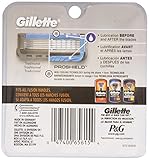 Gillette Fusion Proshield Chill Men's Razor Blade Refills, 4 Count