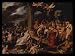 Hans Rotte Hammer (The feast of the gods (Marriage of Peleus and Thetis)) Framed Art Poster Print - 11 X 17