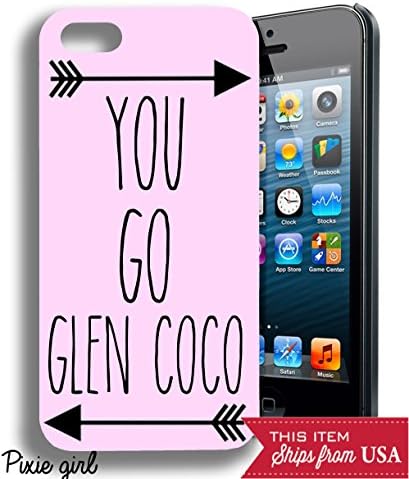 NEW You Go Glen Coco Mean Girls Inspired Popular Funny Quote Iphone 5 Case