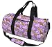 Purple Horse Print Duffle Bag by Broad Bay