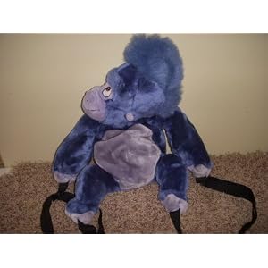 Turk Plush Backpack From Disney's Tarzan 19 Inches Tall by