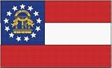 Georgia State Flag 3 x 5 Brand NEW 3x5 Foot GA