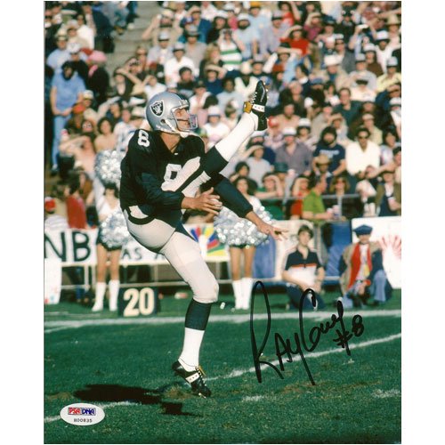 Ray Guy (Oakland Raiders) Signed Autographed 8x10 Photo (PSA/DNA COA)