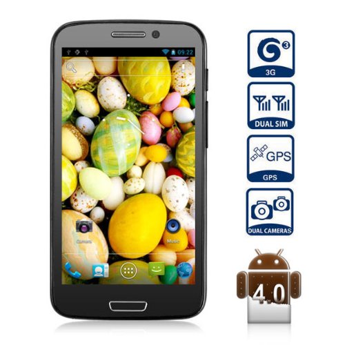 5.3 Inch Zopo Zp900s Android 4.0 3g Smart Phone with QHD IPS Screen Mtk6577 Dual Core 1ghz GPS 4gb ROM (Royal Blue)