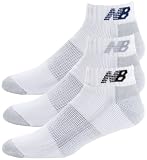 New Balance Unisex Lightning Dry Lo-Cut Assorted 3-Pack Sock, AST, Medium